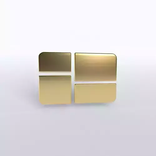 Windows 1 Logo v1 005 Free low-poly 3D model