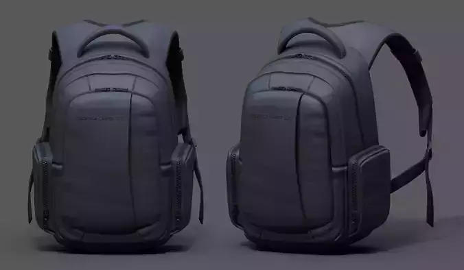 Backpack Camping bag human generic space millitary fantasy 