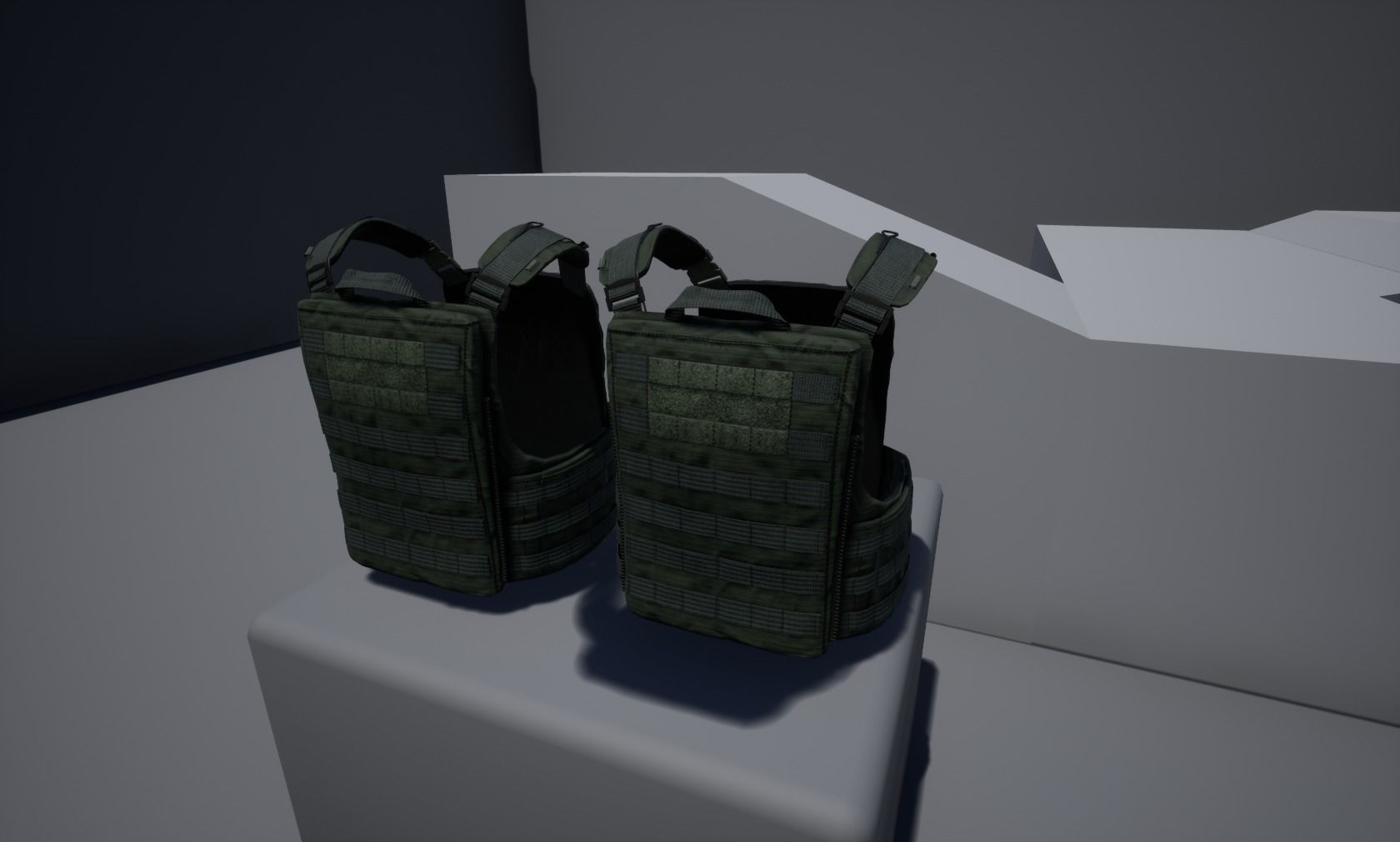 Crye Cage VEST Low-poly 3D model_18
