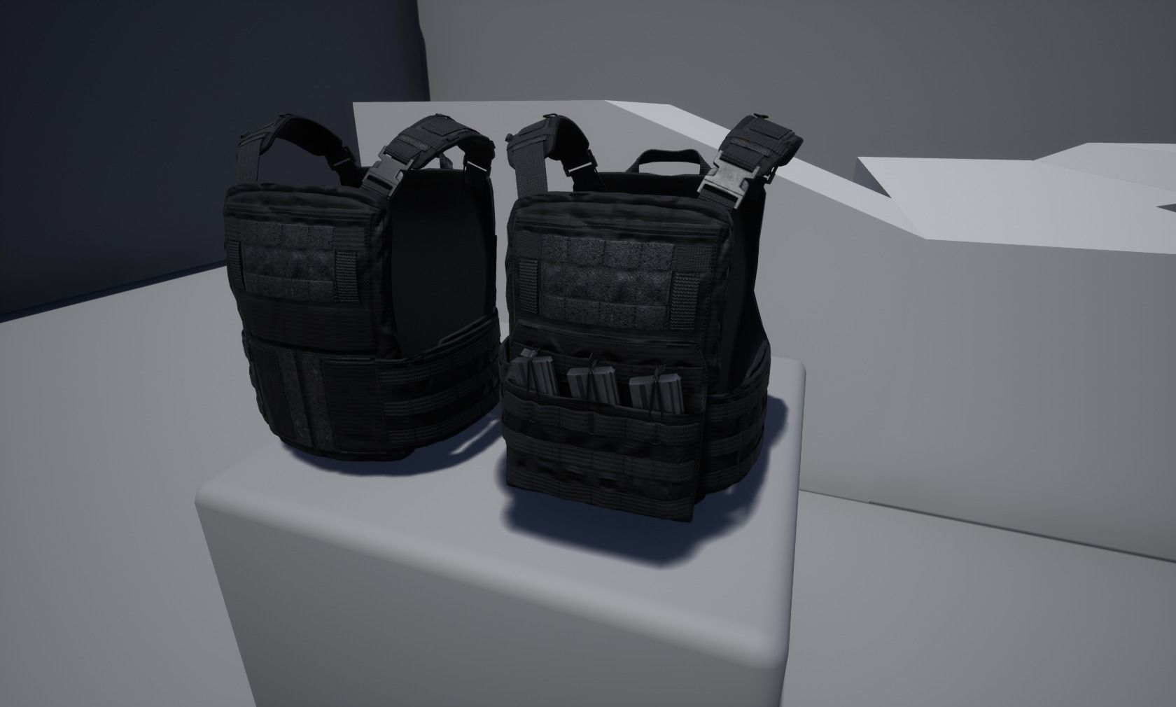 Crye Cage VEST Low-poly 3D model_20