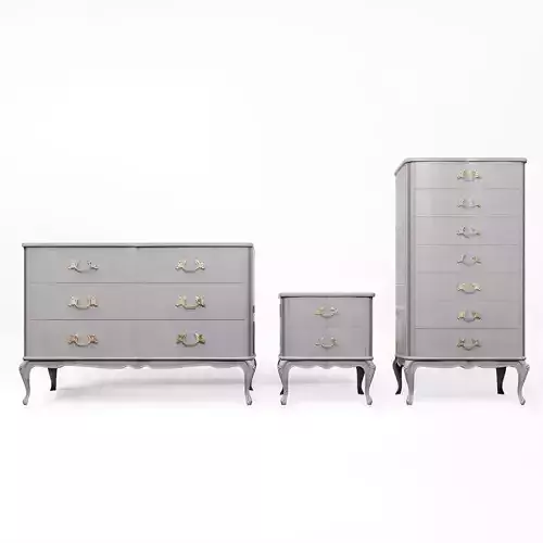 Tosconova set of chests of drawers 3D model