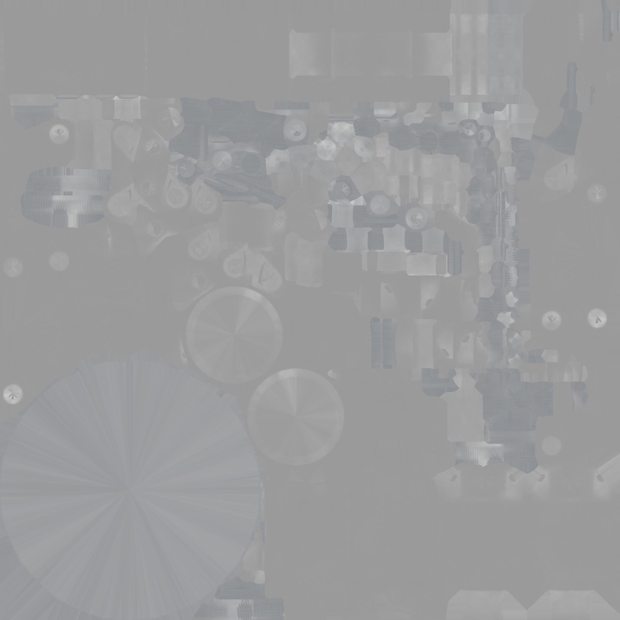 scaffold scaffolding tower with two people 3D model_39