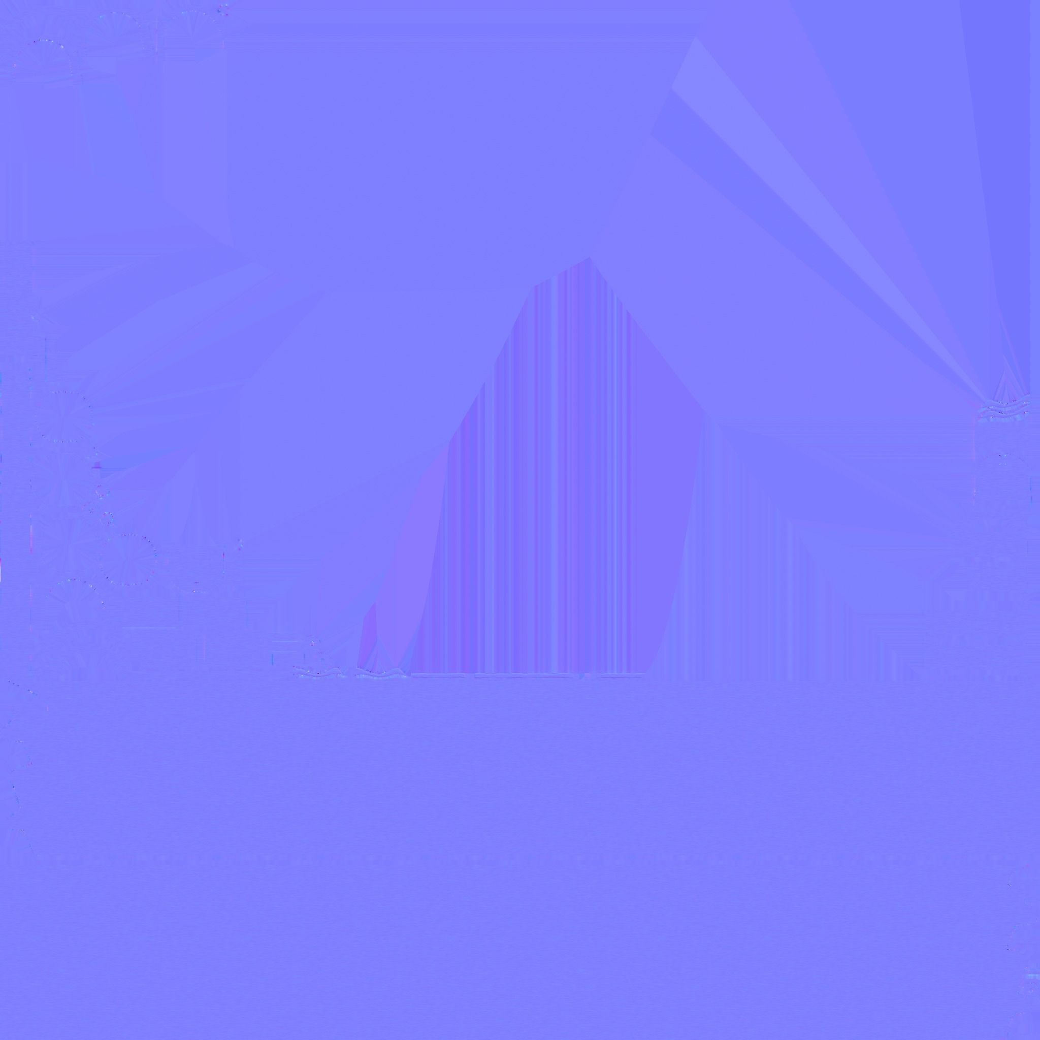 scaffold scaffolding tower with two people 3D model_22