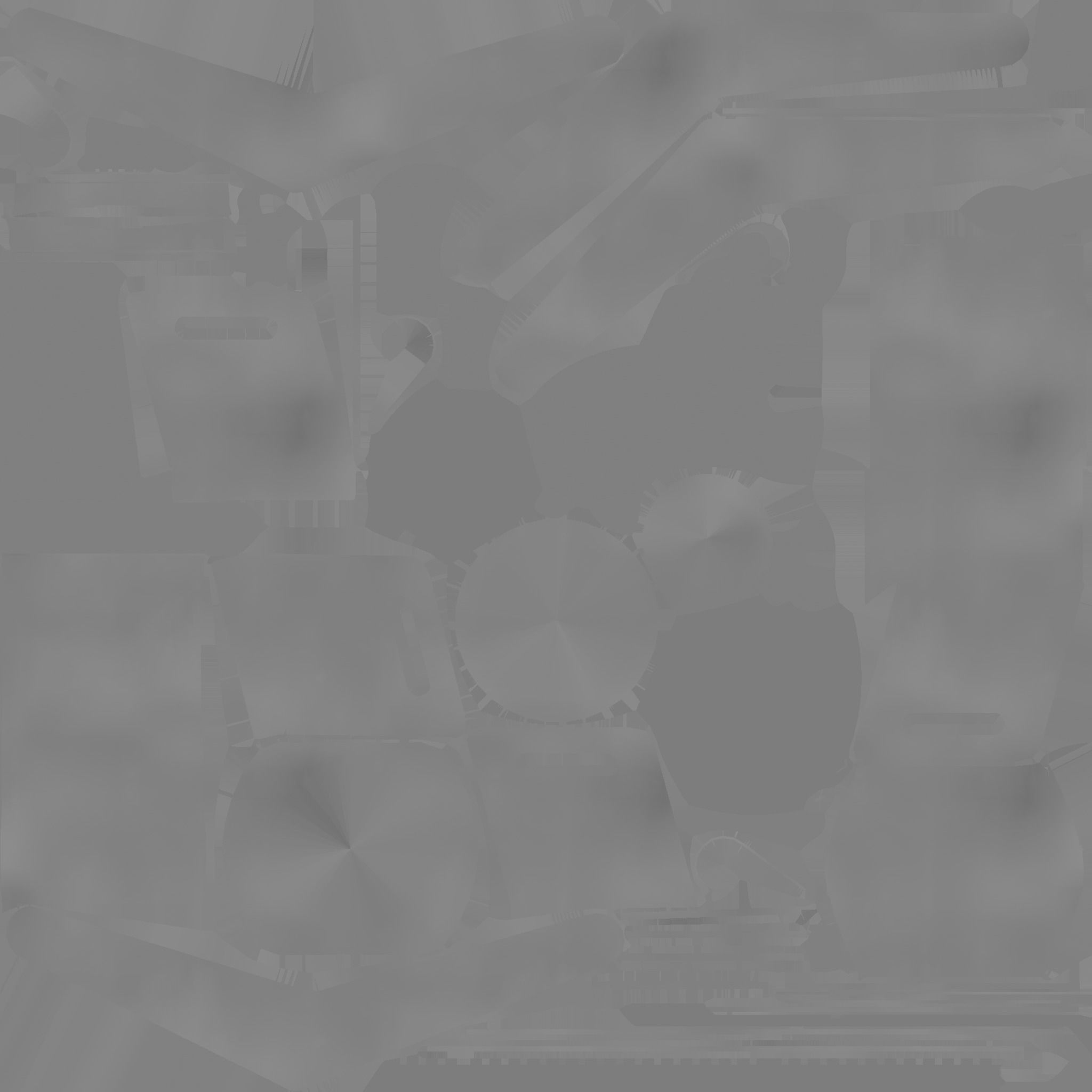 scaffold scaffolding tower with two people 3D model_12