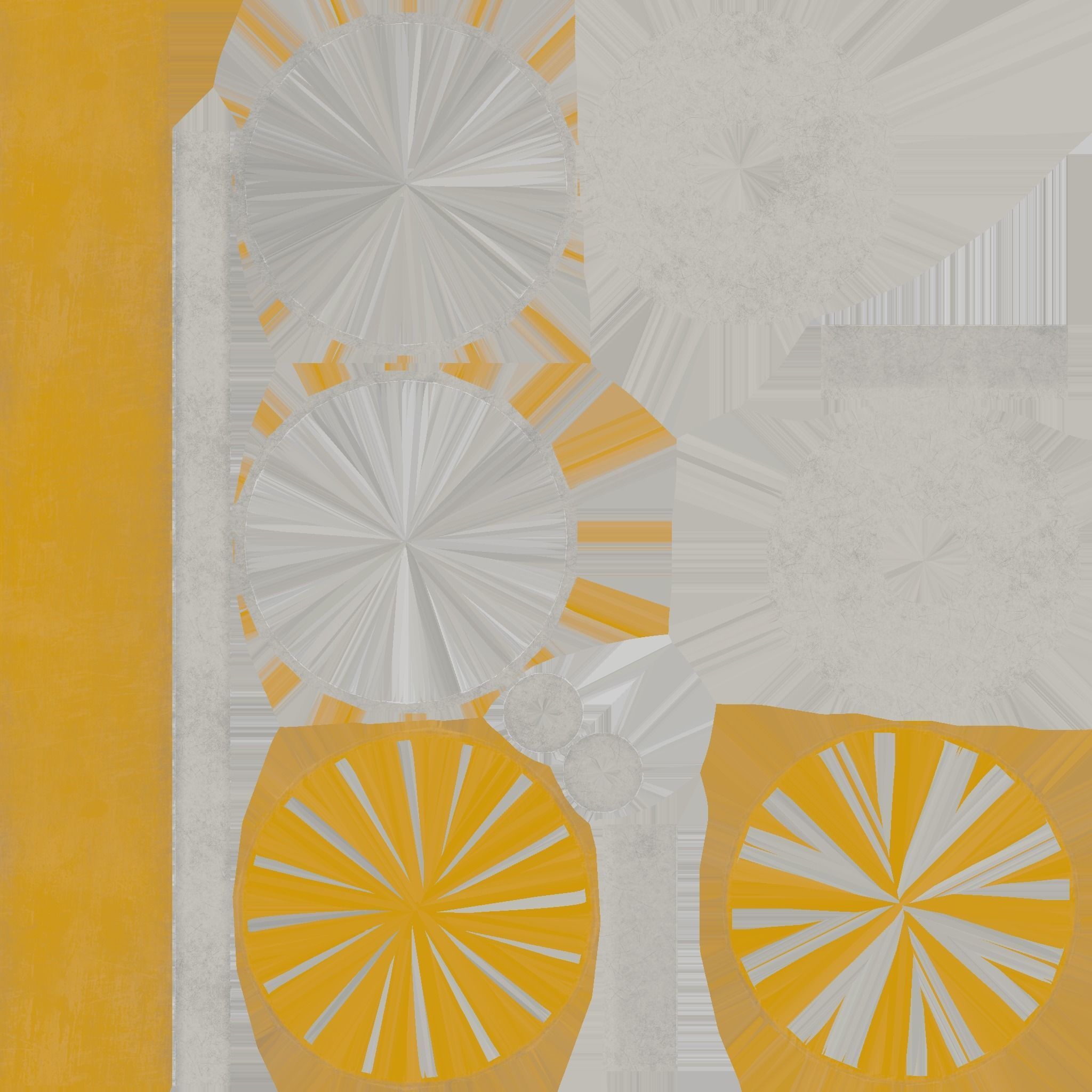 scaffold scaffolding tower with two people 3D model_65