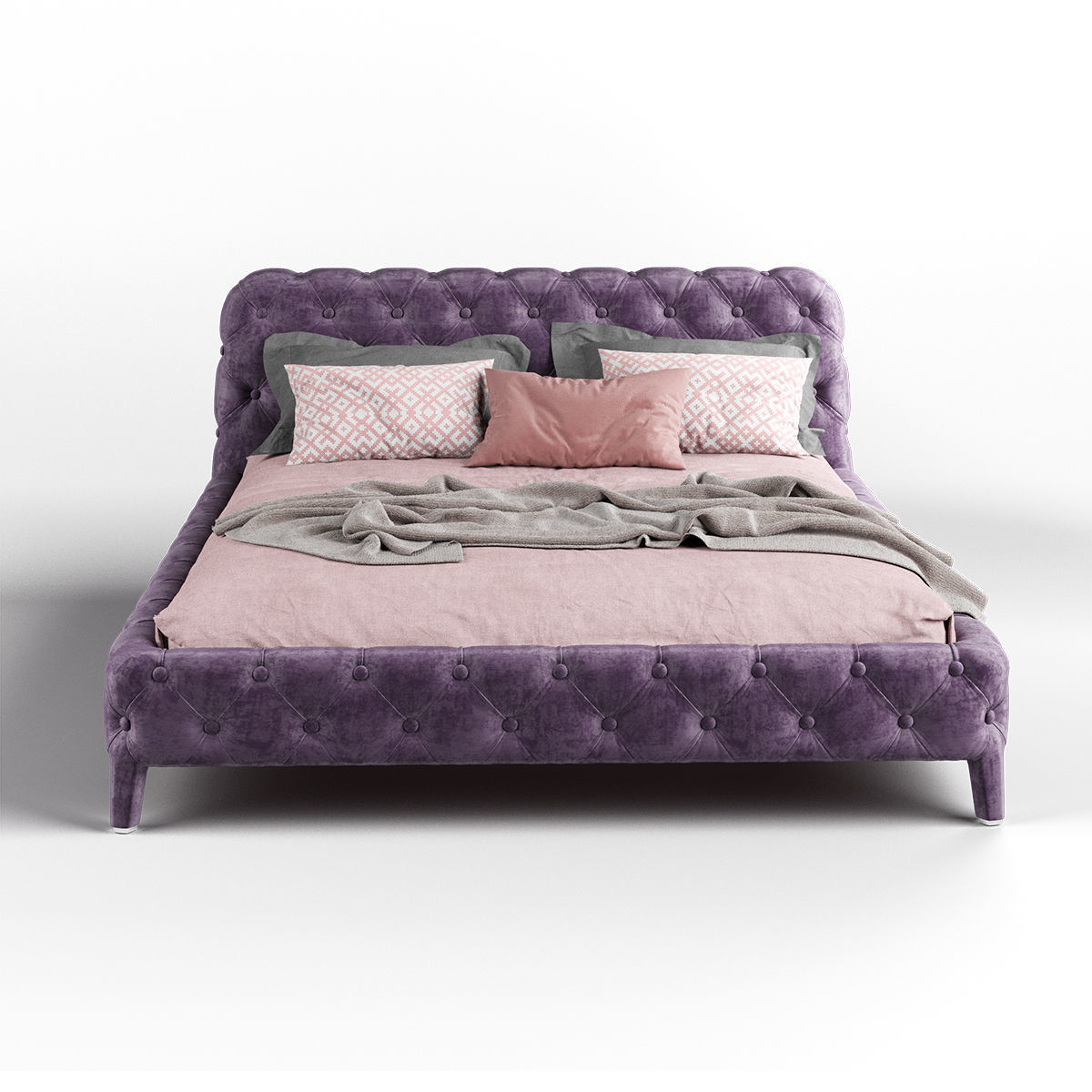 Windsor dream bed 3D model_3