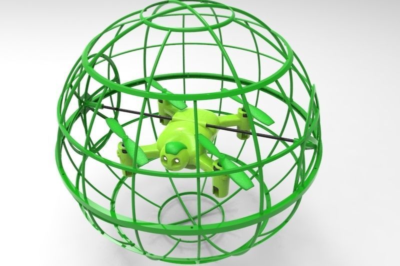 3D Printable Drone Quadcopter 3D print model_32