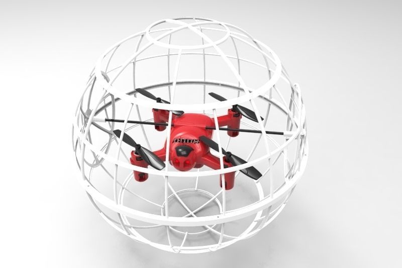 3D Printable Drone Quadcopter 3D print model_10