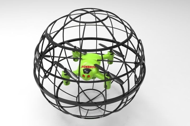 3D Printable Drone Quadcopter 3D print model_2
