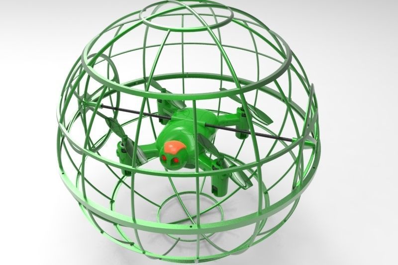3D Printable Drone Quadcopter 3D print model_21