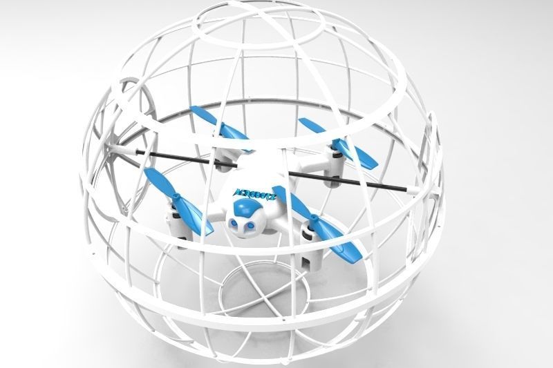 3D Printable Drone Quadcopter 3D print model_1