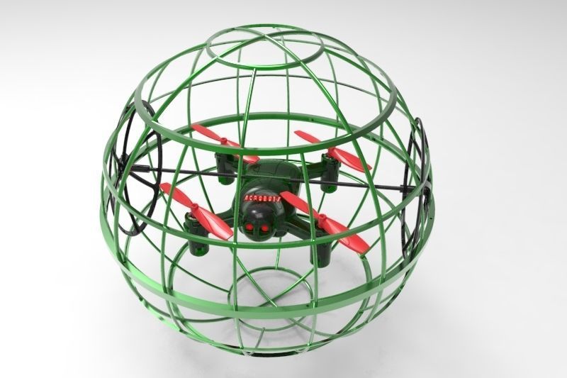 3D Printable Drone Quadcopter 3D print model_12