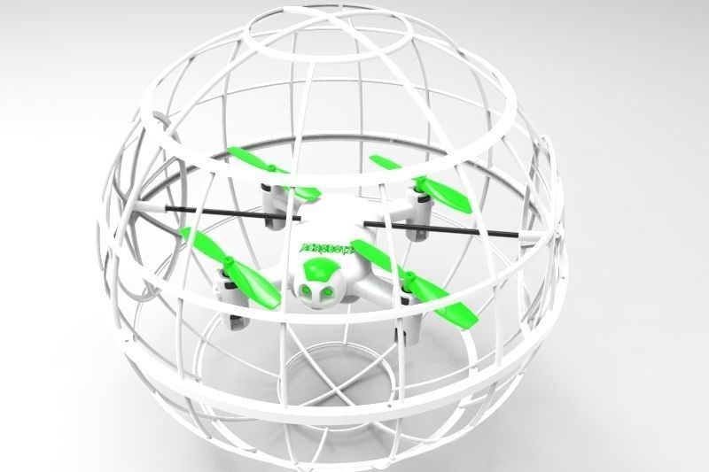 3D Printable Drone Quadcopter 3D print model_7