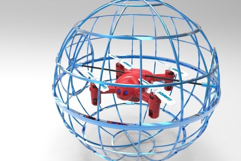 3D Printable Drone Quadcopter 3D print model_18