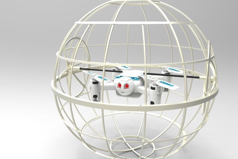 3D Printable Drone Quadcopter 3D print model_28