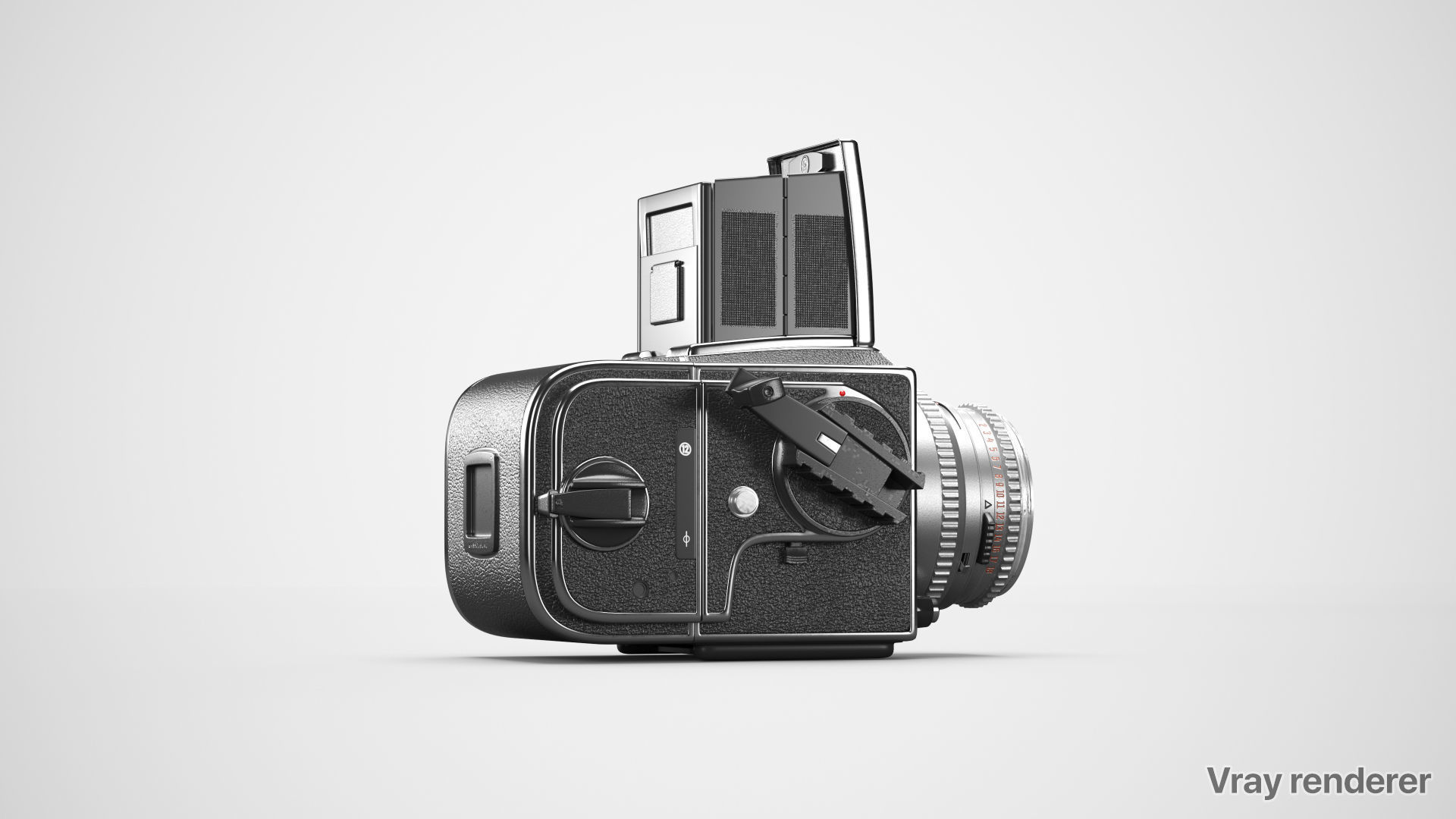 White studio for product rendering SWR 3D model_5