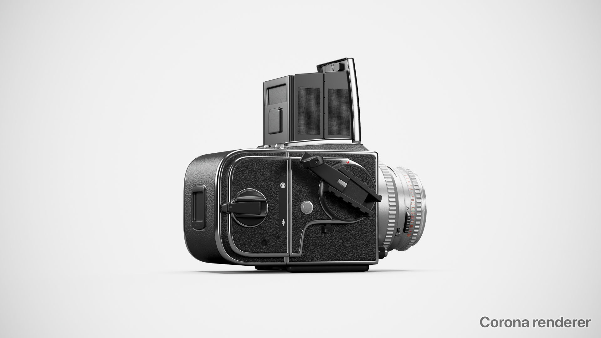 White studio for product rendering SWR 3D model_2