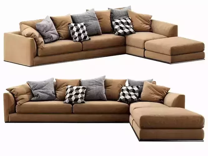 BB Italia Richard Chaise Lounge