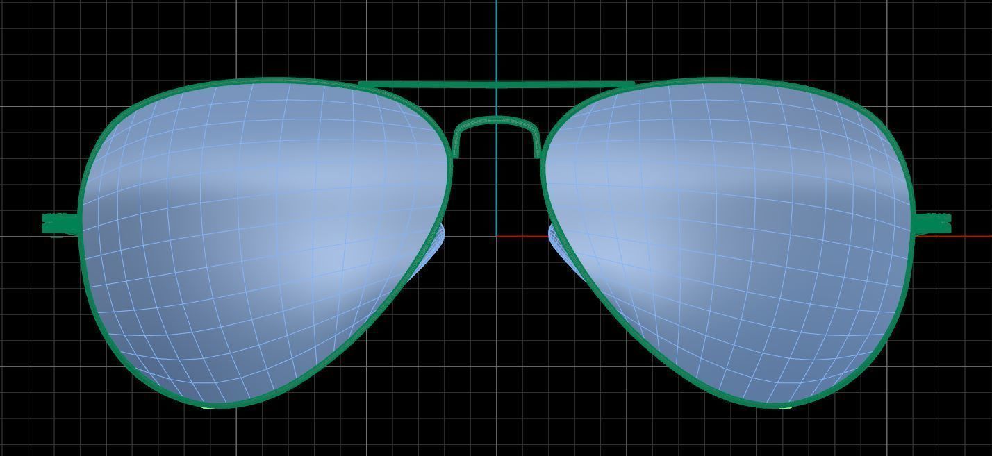 Eyeglasses for Men and Women 3D print model_6