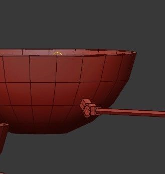 Untitled chandelier with four bowls 3D model_1