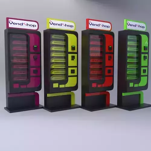 vending machine 3D model