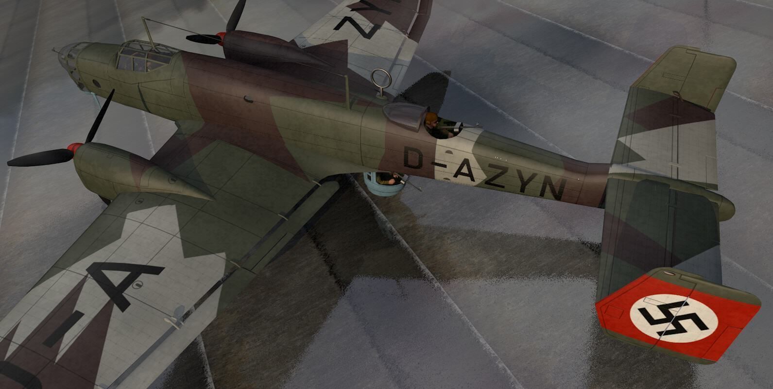 Junkers Ju-86 D-1 3D model_7