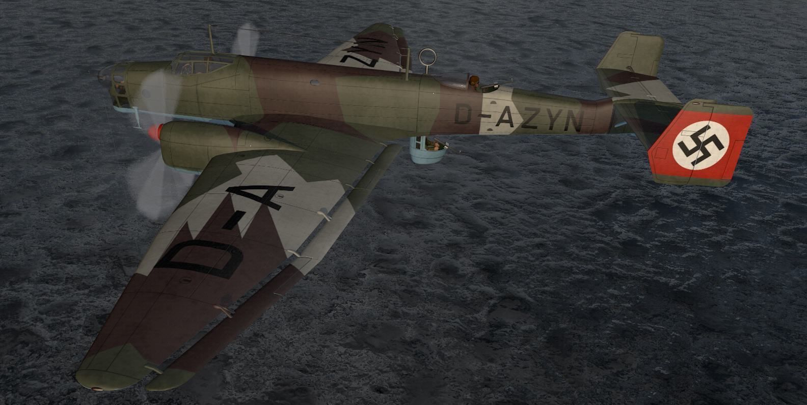 Junkers Ju-86 D-1 3D model_9