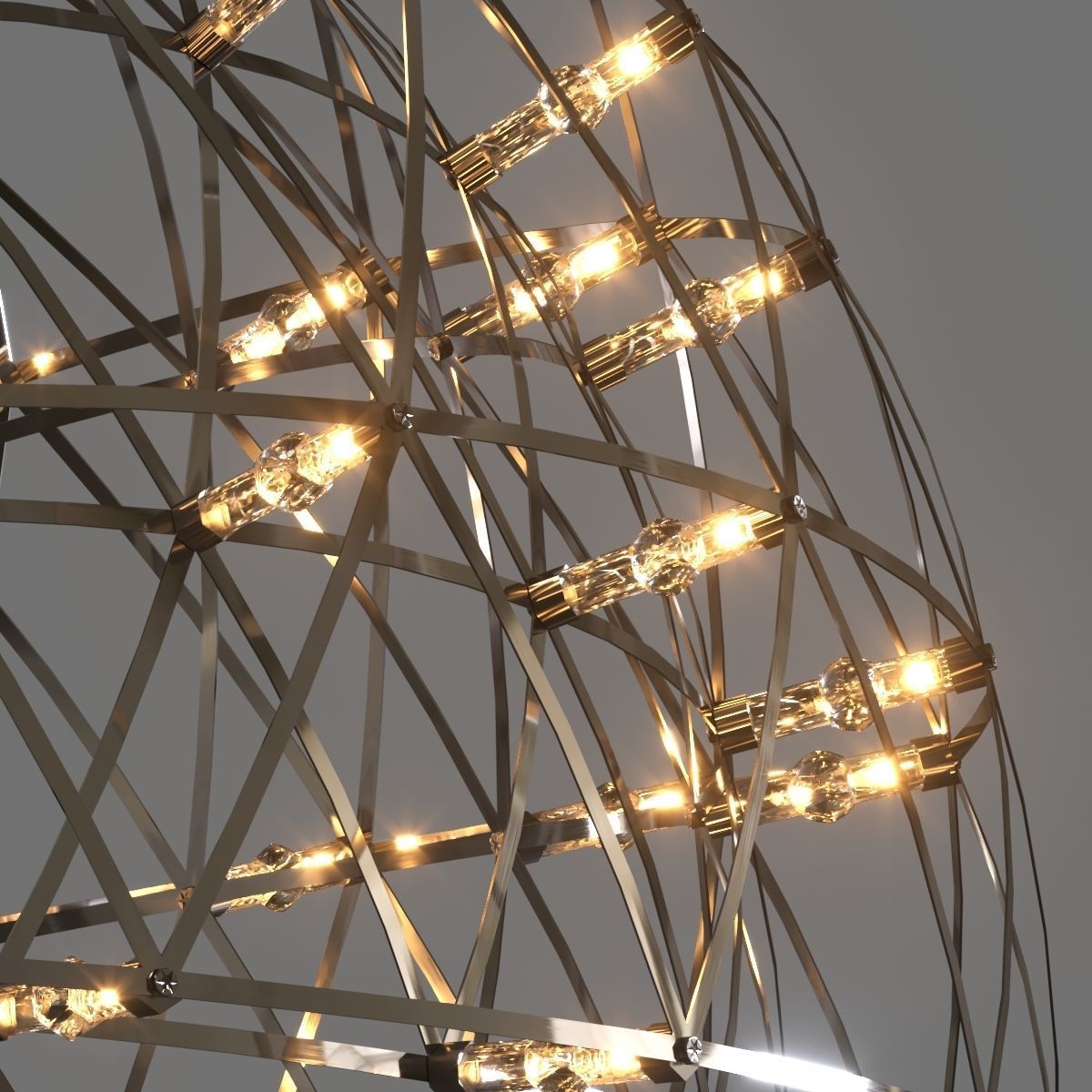 Moooi Raimond dome 79 lamp 3D model_1