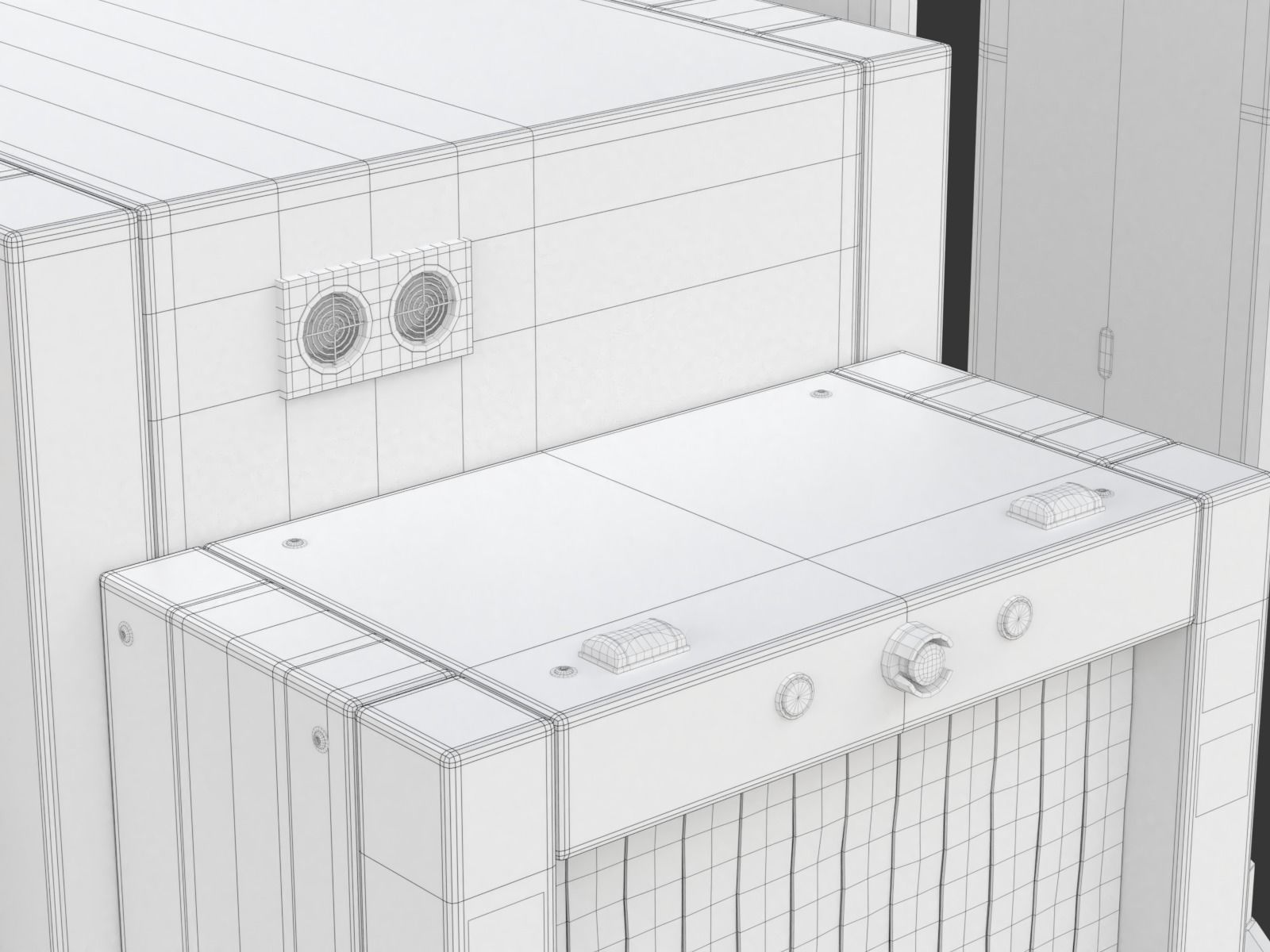 Airport Security Checkpoint 3D model_30