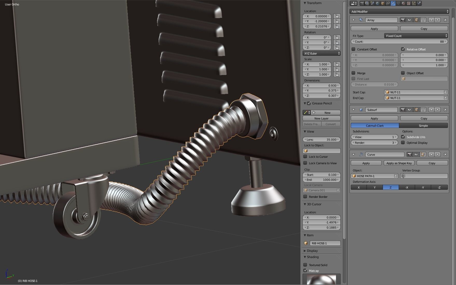 Airport Security Checkpoint 3D model_23