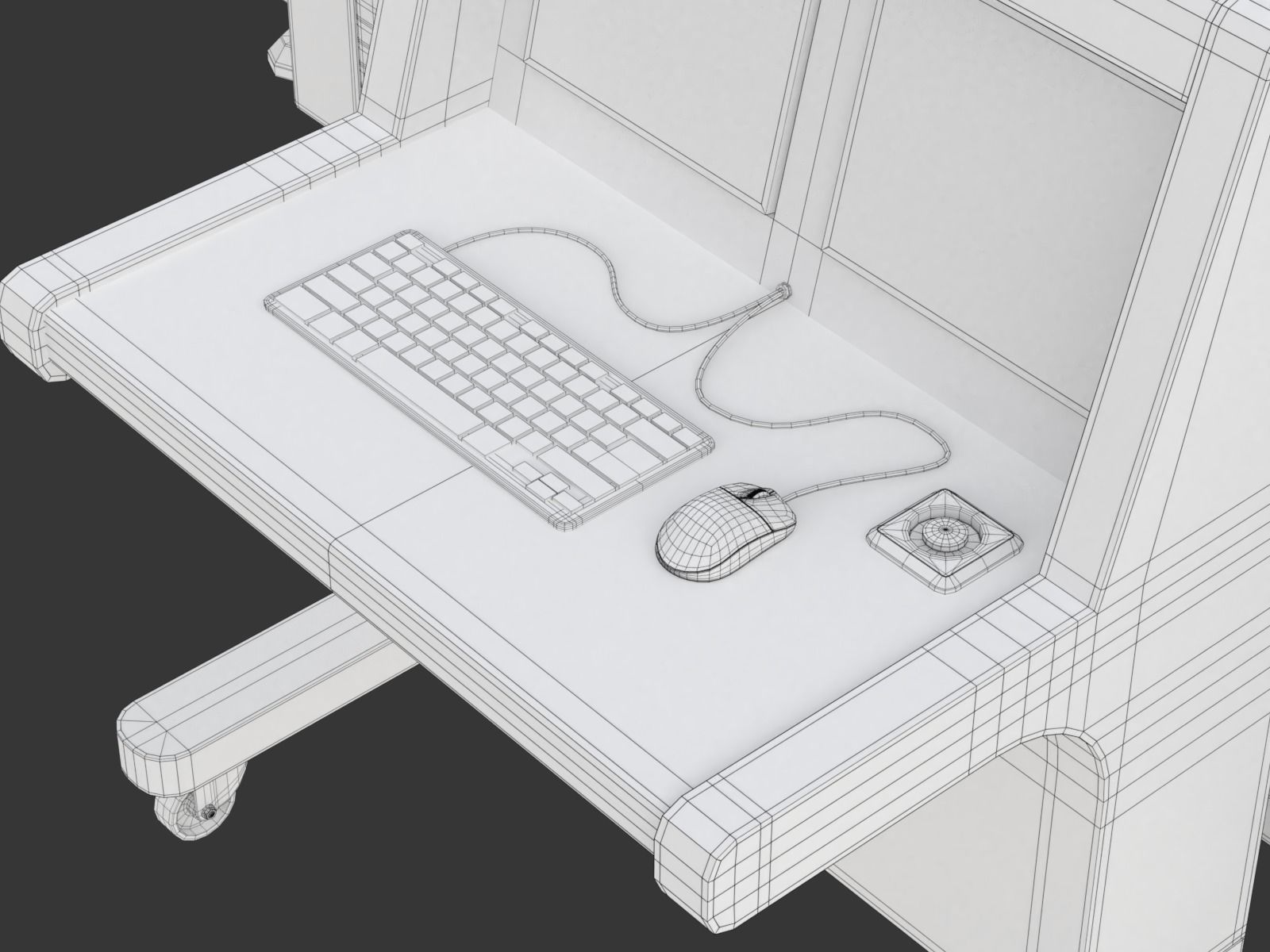 Airport Security Checkpoint 3D model_34