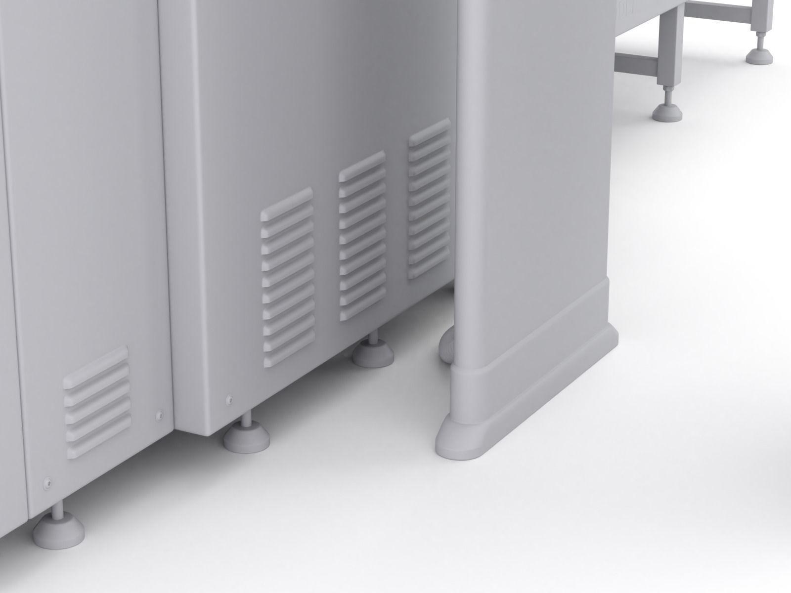 Airport Security Checkpoint 3D model_20