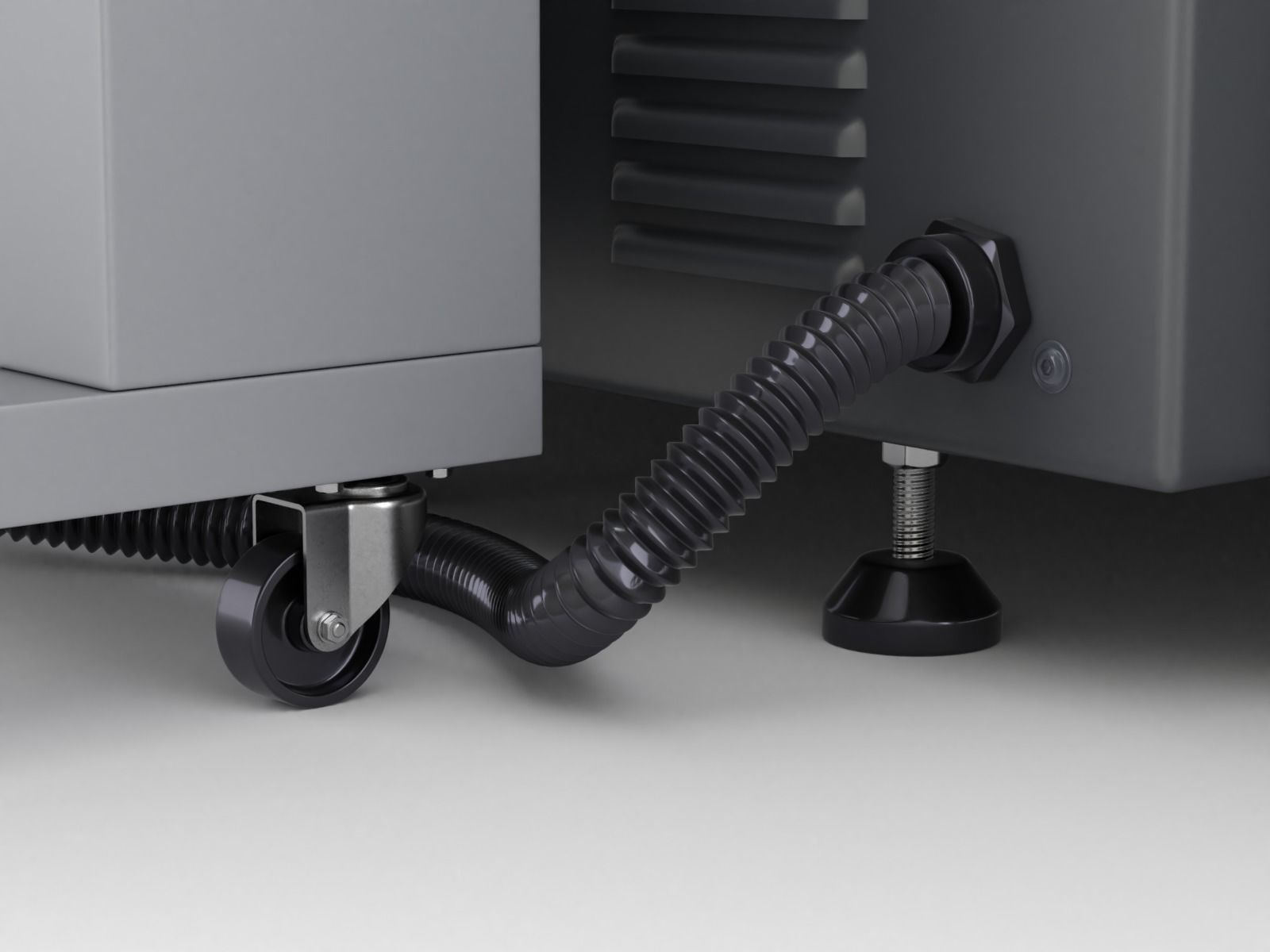 Airport Security Checkpoint 3D model_11