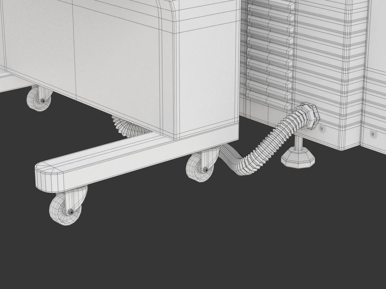 Airport Security Checkpoint 3D model_32