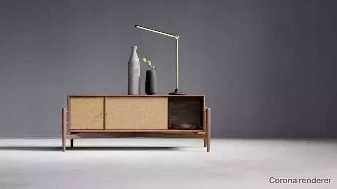 Moody furniture studio scene SWR