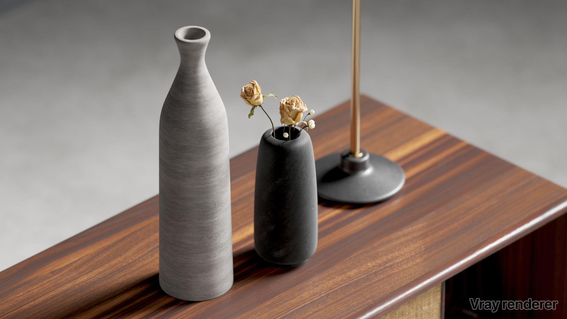 Moody furniture studio scene SWR 3D model_5