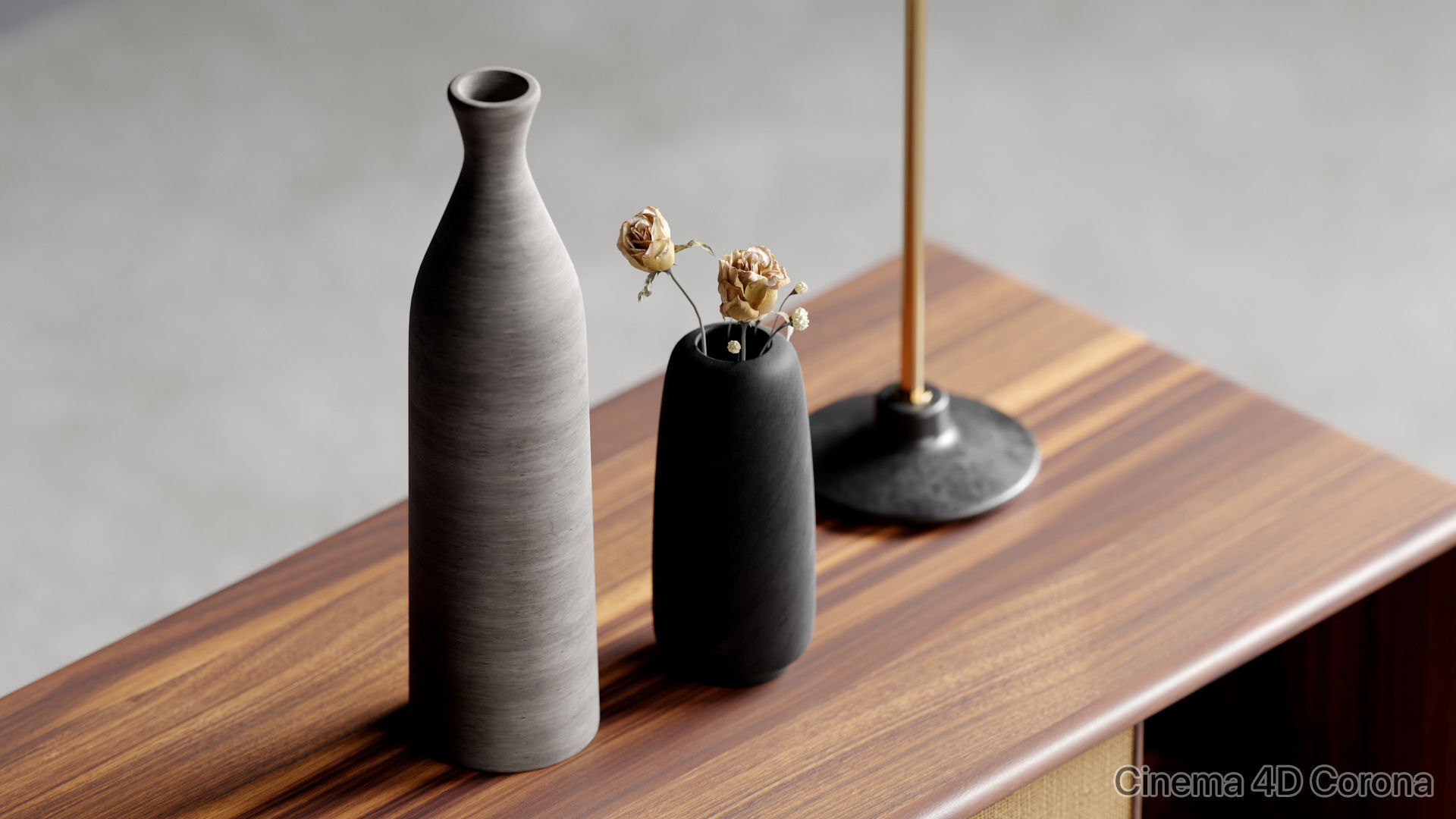 Moody furniture studio scene SWR 3D model_8