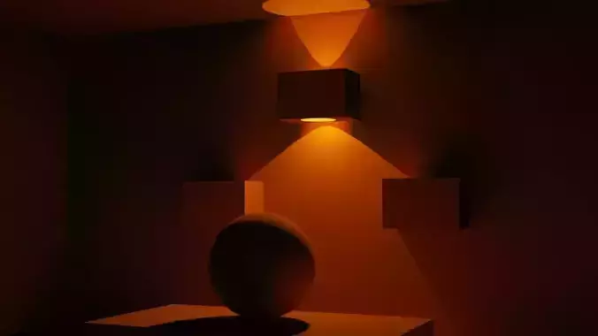 wall decoration Low-poly 3D model