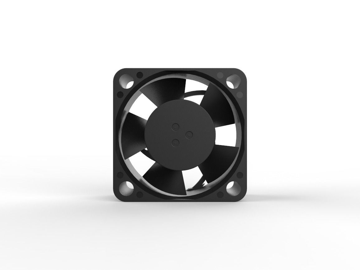 Sunon 40mm PC Fan MB40200V1 000U A99 3D model_6