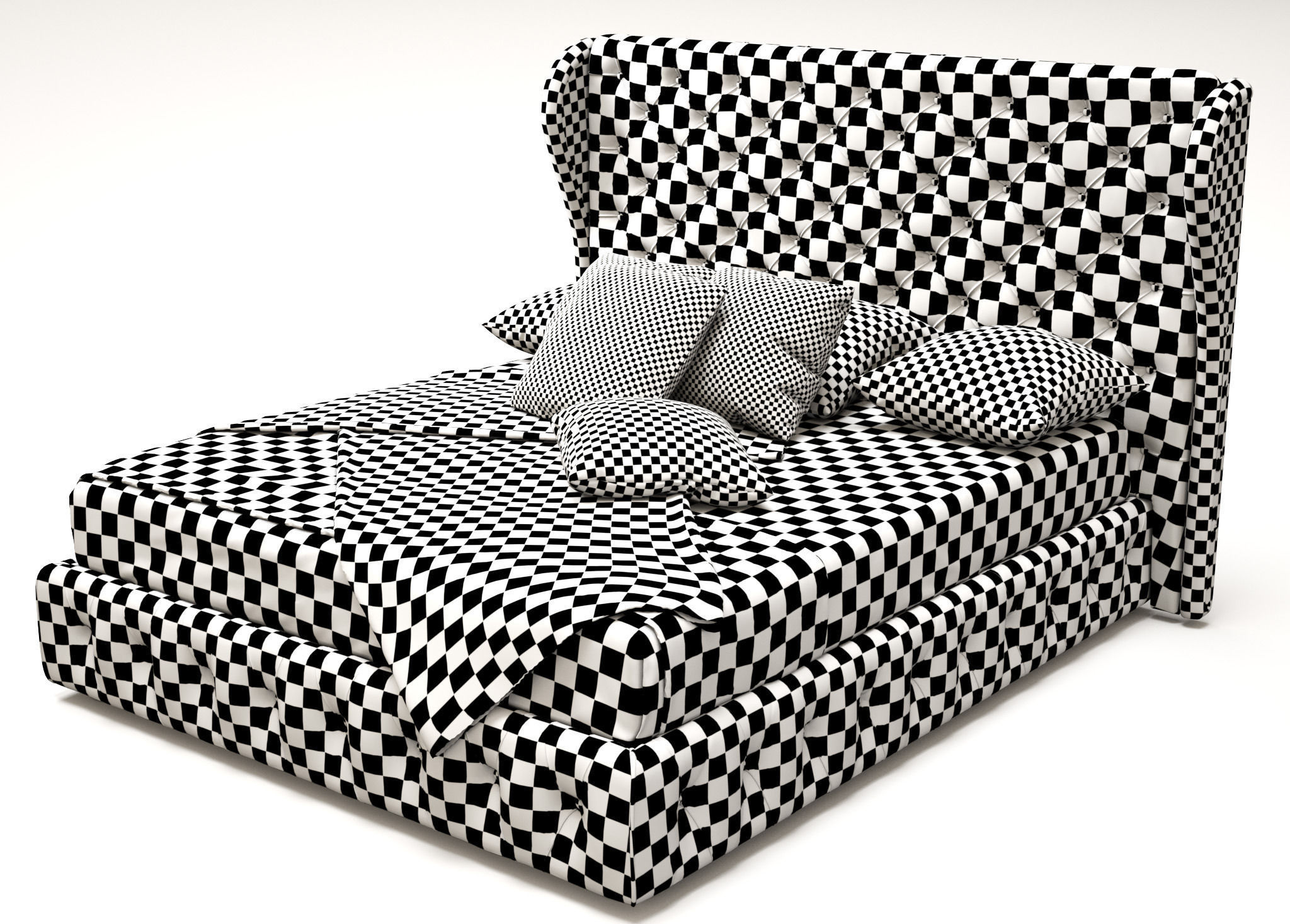 Rochebobois Maestro bed 3D model_9