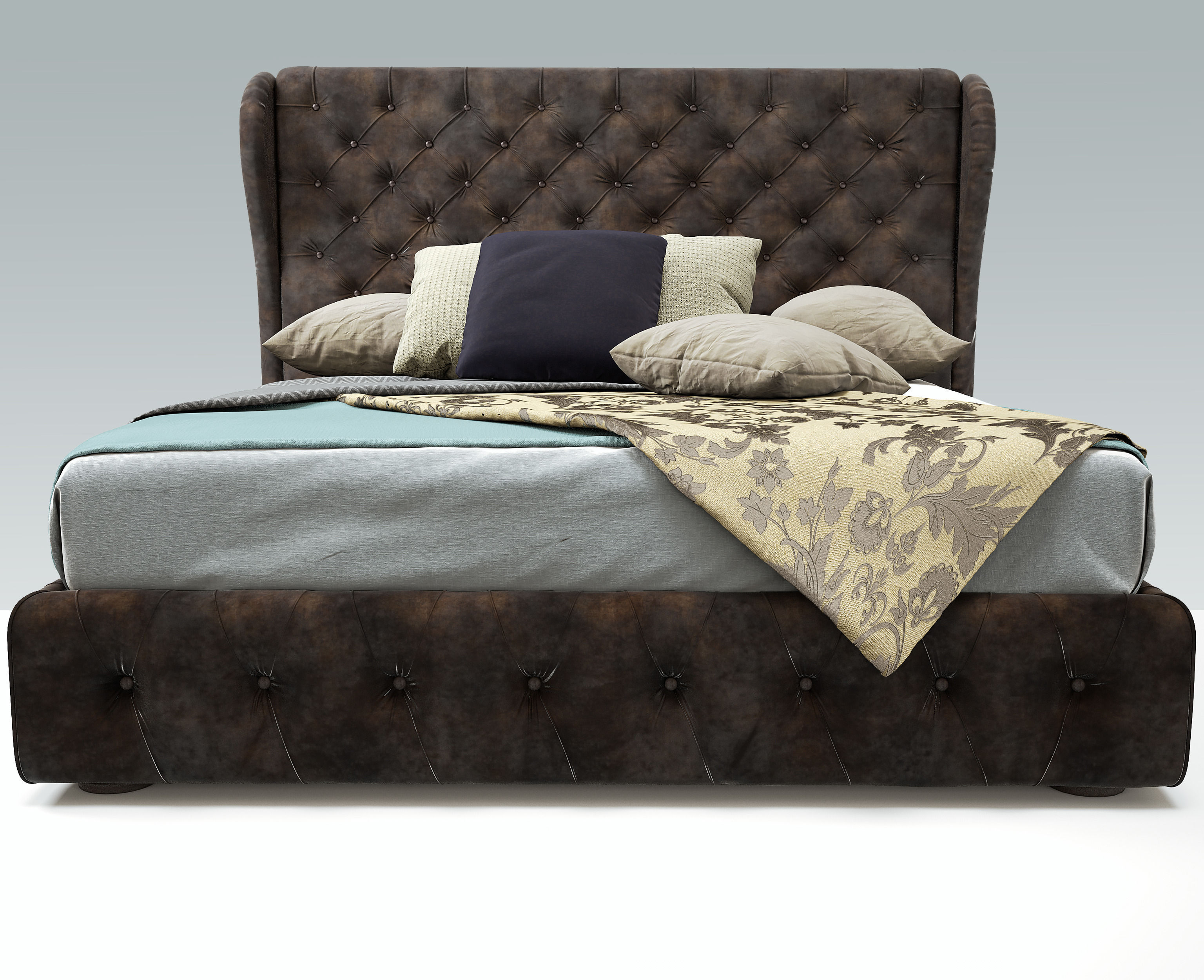 Rochebobois Maestro bed 3D model_1