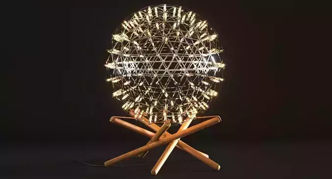  Moooi Raimond R61 floor lamp 3D model