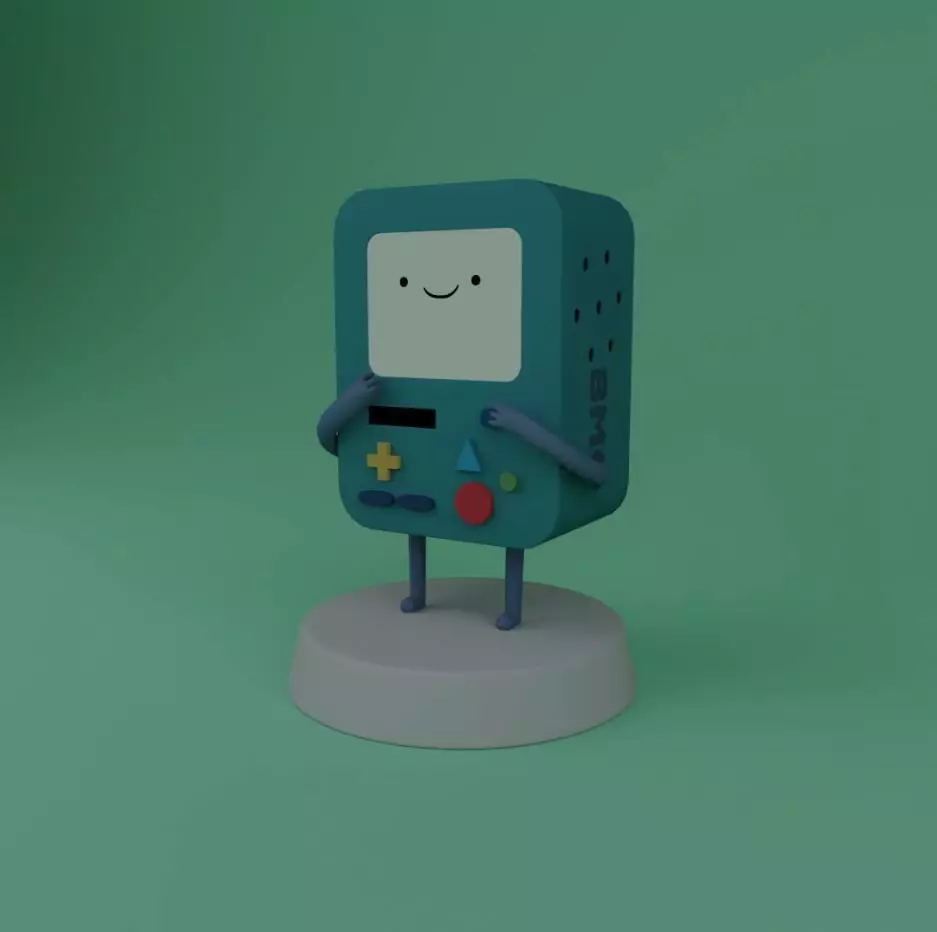 BMO adventure time 3D model_0