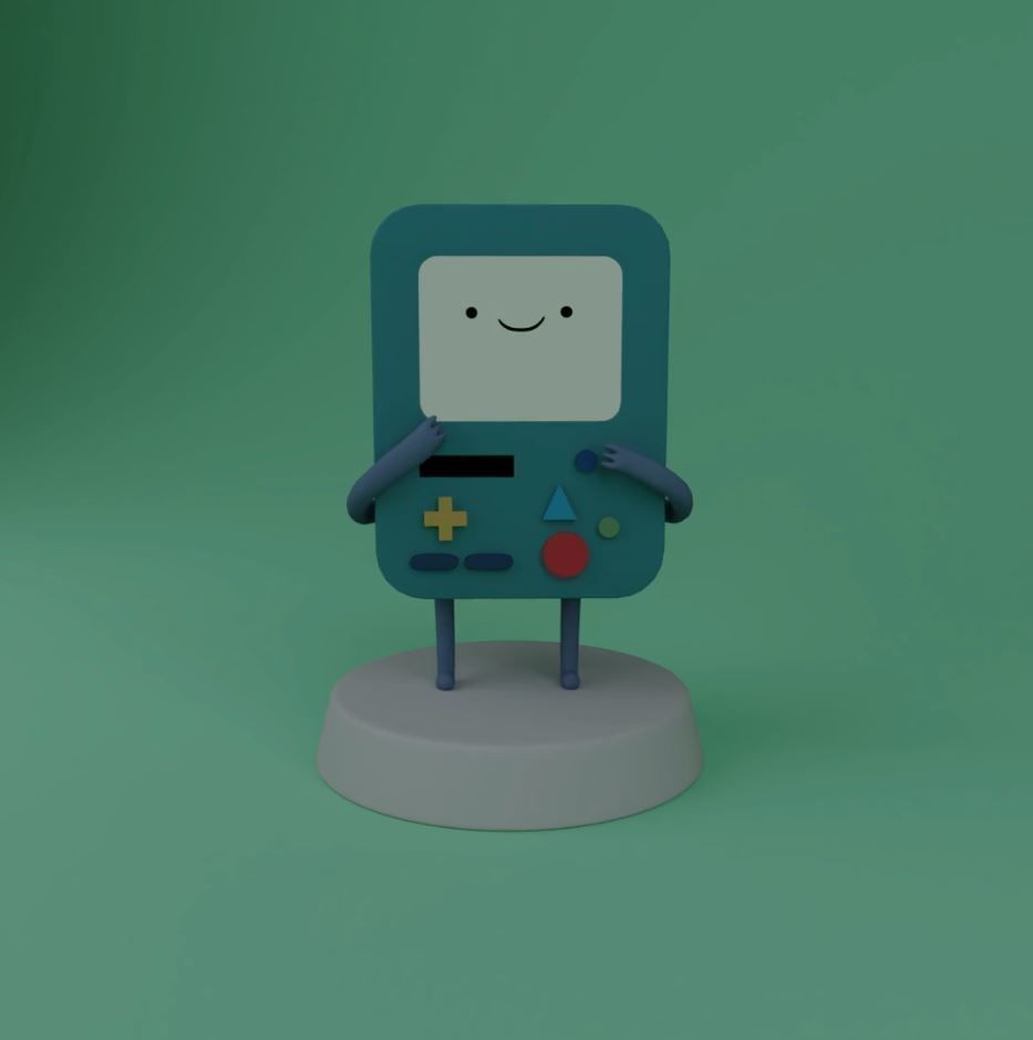 BMO adventure time 3D model_6