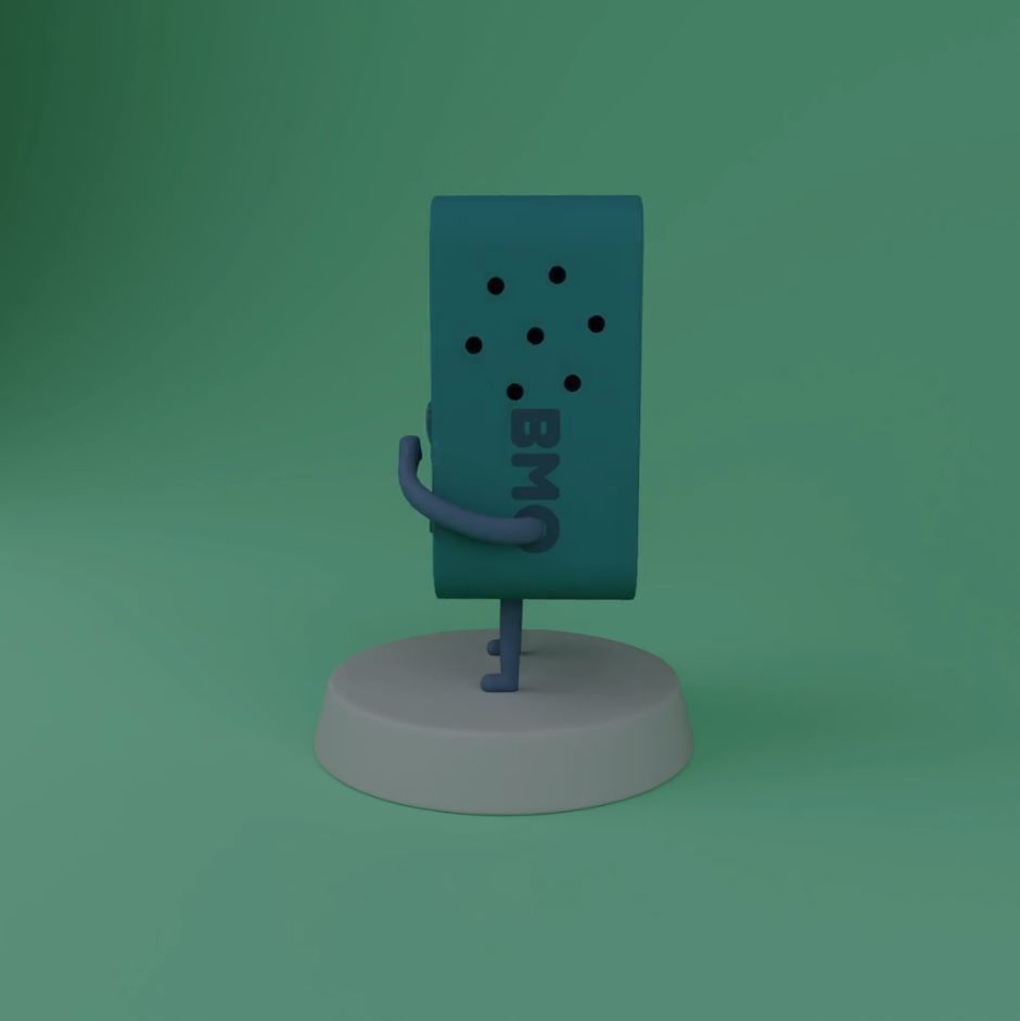 BMO adventure time 3D model_2