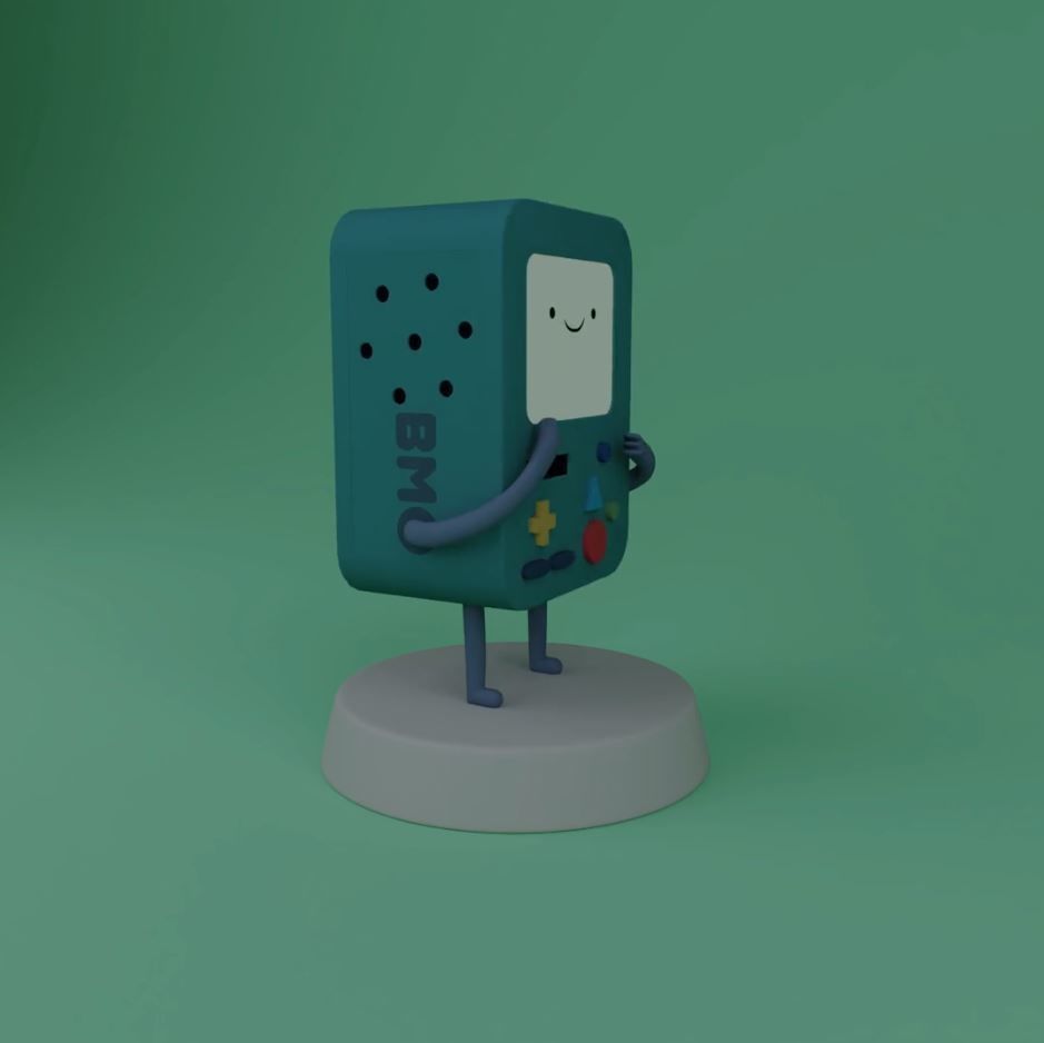 BMO adventure time 3D model_5