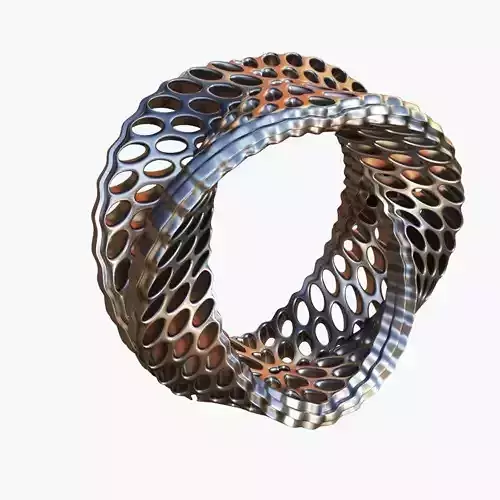 Jewelry silver and gold bracelet