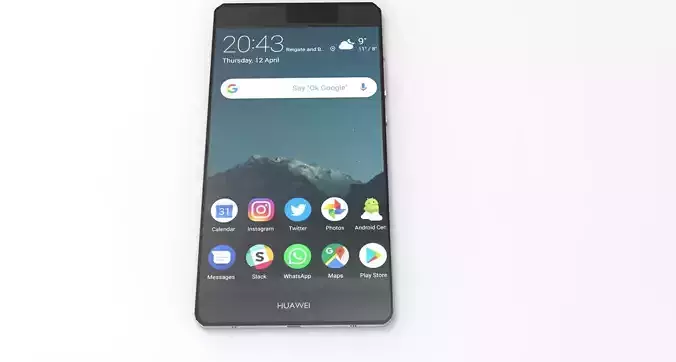 Huawei P8 Lite 3D model