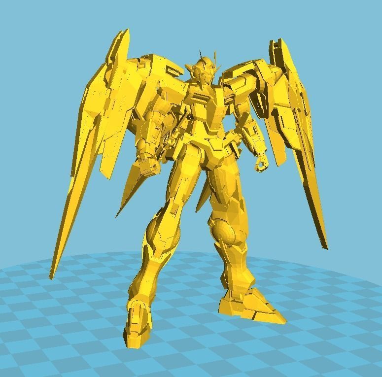 GunDam 00 Raiser 3D print model_5