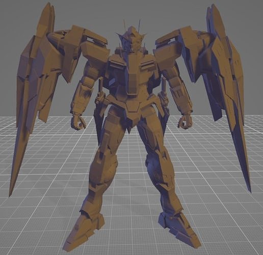 GunDam 00 Raiser 3D print model